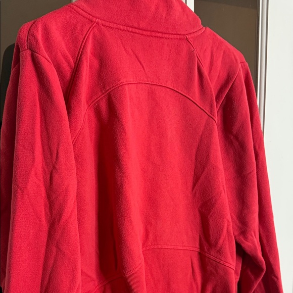 All in Motion Red Cowl Neck Sweater - Picture 4 of 4